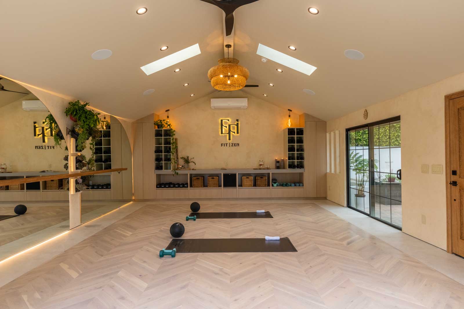 Completed room addition interior Pasadena with vaulted ceiling, quality finishes, natural lighting - second story addition