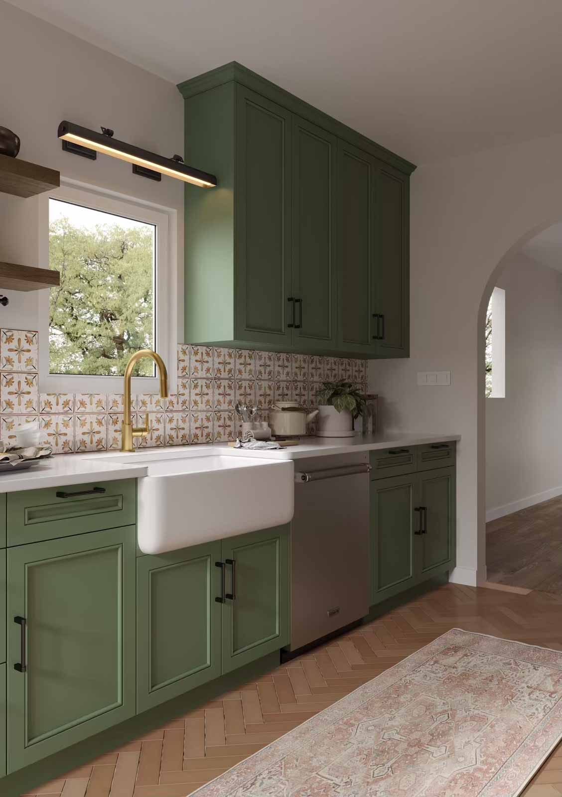 Modern kitchen — Burbank