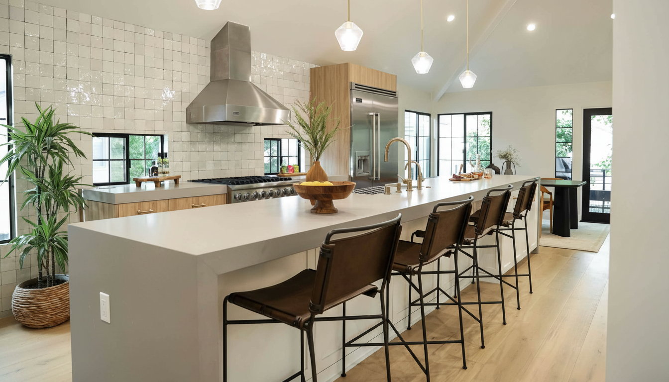 Luxury kitchen remodel by licensed contractor in Arcadia