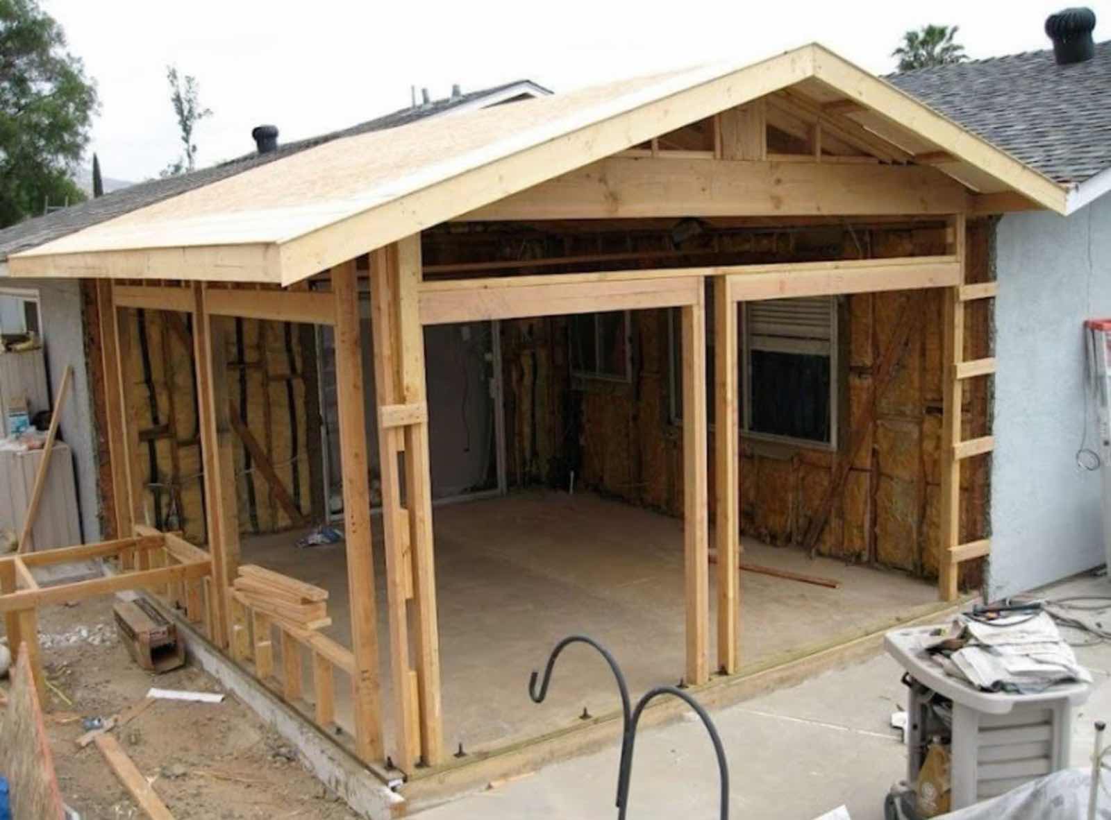 Second story room addition Sherman Oaks - LA home expansion