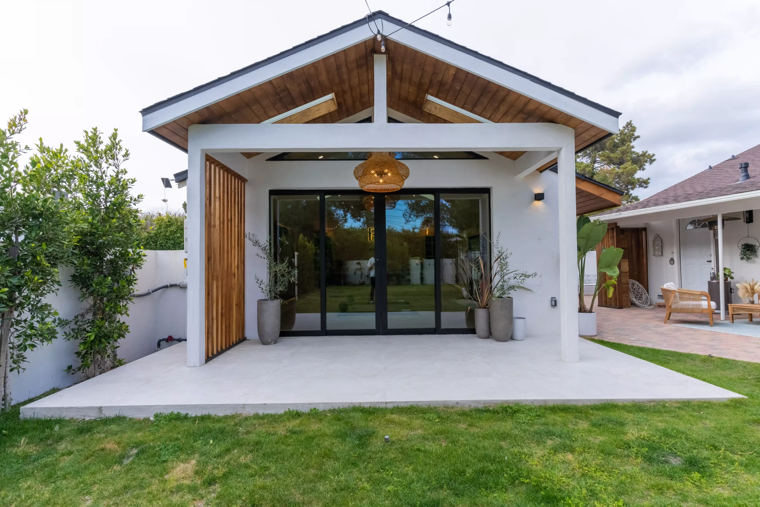 ADU constructed in Los Angeles in the backyard by New Dawn Construction